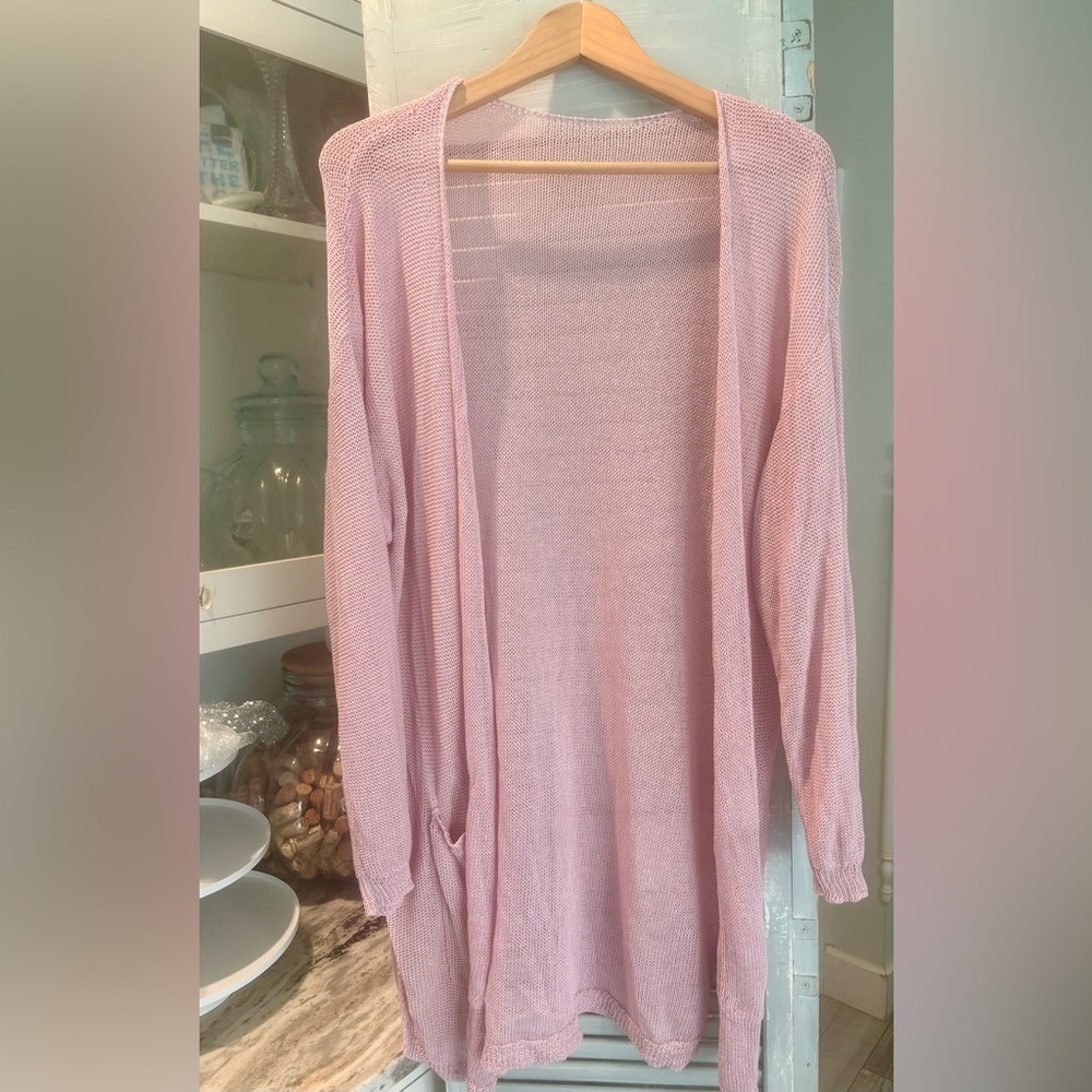 HALARA Light Pink Women's Cardigan